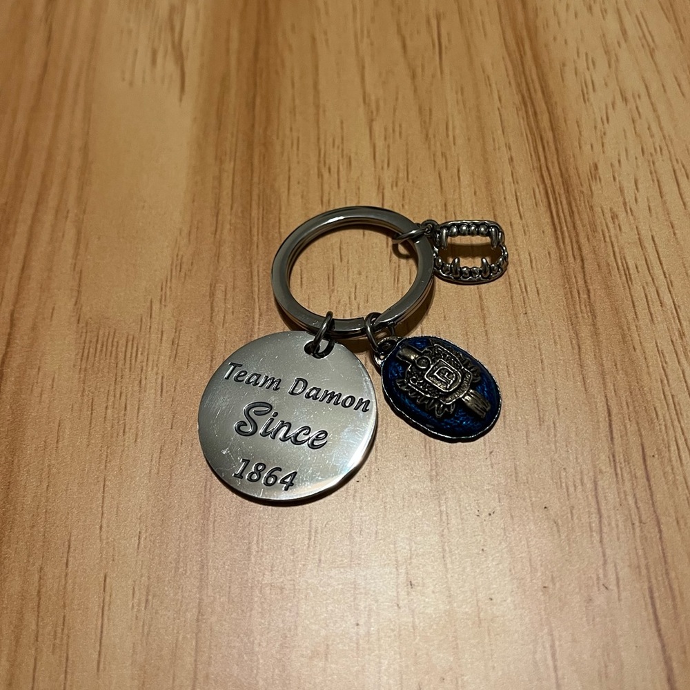 Team Damon Keychain